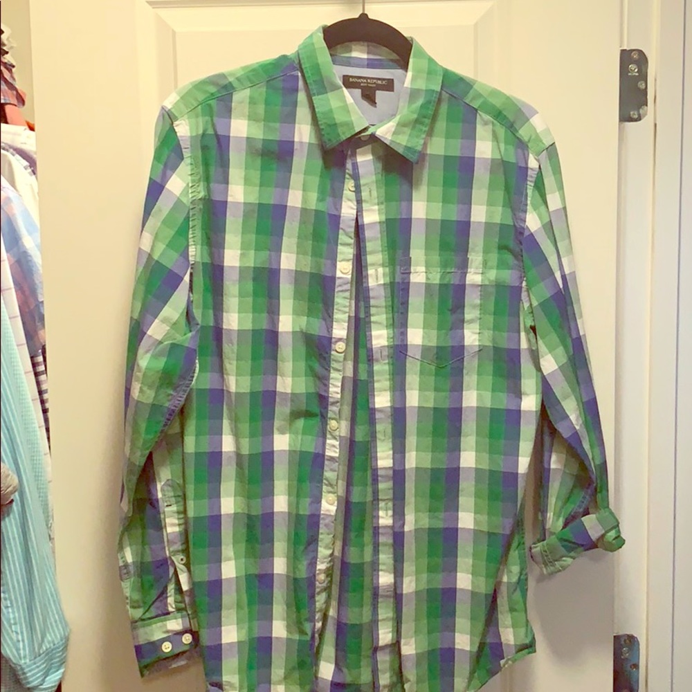 Banana Republic Oxford Long Sleeve